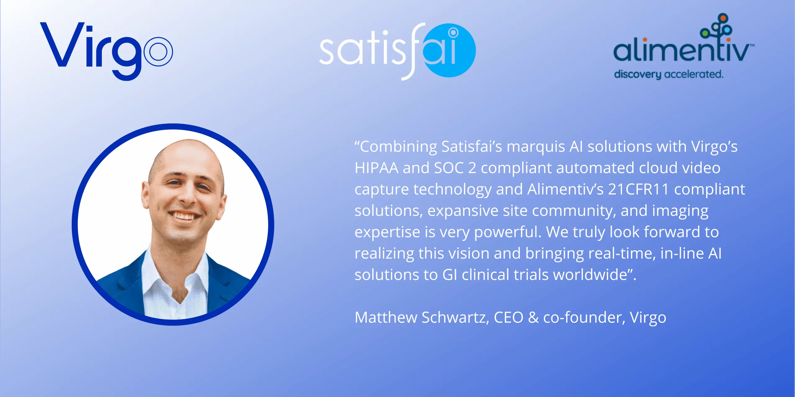Matt - Alimentiv+Satisfai partnership