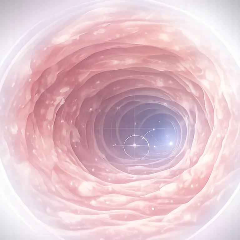 Endoscopic lumen view representing Mayo 2: Moderate disease
